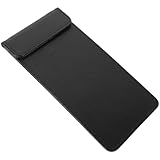 VILLFUL Mehrzweck Klemmbrett A6 10X20 CM Schwarz ohne Stiftehalter Leichte Schreibunterlage und Dokumentenhalter für Büro Restaurant und Schule