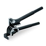 CCLIFE Rohrbiegegerät 3 in 1 Rohrbieger 6-8-10 mm Rohrbiegezange 0-180° Manueller Biegezange für Aluminium Messing Kupferrohr Dünnes Hohlrohr