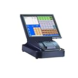 T86H Registrierkasse All-in-One-Touchscreen 15-Zoll-Registrierkasse, Bestellautomat for Fast-Food-Teeläden