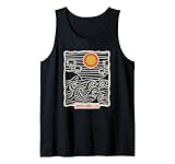 70s 80s CA Retro Sunset Ocean Santa Cruz Tank Top