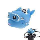 Genérico Schutzhülle für Tauchermundstück – Zubehör für Tauchregler | mit Clip und Anhänger aus Delphin, staubdicht, phosphoreszierend, Pool