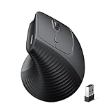 UGREEN 2.4G Maus Kabellos Vertikale Ergonomische Maus Vertical Ergonomic Maus Kabellos für Windows/Mac OS uzw, 1000/1600/2000/4000 DPI, 6 Tasten