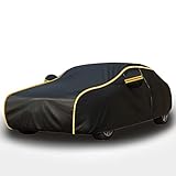 Auto Abdeckplane Winter, Autoabdeckung Winter, füR Audi A5 Convertible, 2009-2017, Autogarage Abdeckung, Autoplane Wasserdicht Atmungsaktiv, Maßgeschneiderte Automäntel ( Color : 3 , Size : With cotto