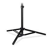 Relaxdays Sonnenschirmständer, Garten & Camping, mobil, klappbar, 25-32 mm, HBT 55x76x76 cm, Stahl Kreuzständer, schwarz