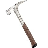 PICARD Latthammer AluTec® Nr. 1098 | Glatte Bahn | Profi Handwerkzeug für Dachdecker & Zimmerer | Ergonomisch & robust | Gesamtgewicht 750g | VPA Certified | Mit magnetischem Nagelhalter & 2K Griff