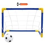 VFM e-Store Fußballtor-Set, Outdoor-Spiele, Sommeraktivitäten, klassische Familienspiele, Kinder und Erwachsene, 44 cm x 31 cm, mehrfarbig x 1