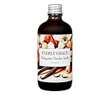 Everly Grace Bourbon-Vanilleextrakt aus Madagaskar ohne Alkohol, Bio-zertifiziert, 100% natürlich, ohne künstliche Zusätze, cremig-weicher Vanillegeschmack, hochwertiges Bourbon-Vanille-Extrakt