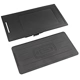 GIGIROM Autoladegerät Qi Standard Kabelloses Ladegerät 10W Schnellladung, for Volvo, S90L/ XC60/ XC90 2017 2018 2019 Autoladegerät Linkslenker Kabellose Kfz-Ladegeräte