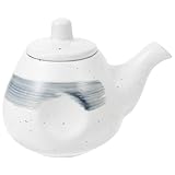 HOODANCOS Keramik Öl Essigspender mit Deckel Hitzebeständig Ergonomisch Gestaltet Vielseitig Einsetzbar für Sojasauce und Gewürze Praktischer Küchenhelfer für Saubere Aufbewahrung