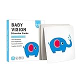 Visuelle Stimulation für Babys, visuelle Stimulationskarten - Kleinkind -Aktivitätskarten | Visuelle Stimulation Lernaktivität Flashkarte für Kinder 0-3