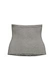 conta Leibwärmer, warmer Nierenwärmer aus Baumwolle und Elasthan mit verlängertem Rückenteil, Unisex, für Lendenwirbelbereich & Rückenpartie in Farbe graumeliert | Gr.: S - 3XL
