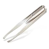 VINTORKY Augenbrauenpinzette Mit -licht Tragbares Haarentfernungswerkzeug Für Damen Präzise Gestaltung Für Augenbrauen Für Make-up Und Unterwegs