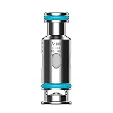Aspire AF Meshed Coil Verdampferkopf, Zubehör für e Zigarette, 5er Pack, AF 0,6 Ohm, ohne Nikotin, Kompakt