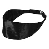 BESTonZON Satin Kummerbund und Fliege Satz Verstellbarer Schwarzer Smoking Gürtel Formelles Herrenaccessoire für Hochzeit und Festliche Anlässe