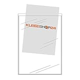 Sichthüllen selbstklebend aus PP, schmale Seite offen, DIN A7, 20 Stück
