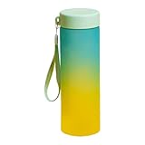 Outdoor-Wasserflasche, 600 ml Outdoor-Trinkflasche mit großem Fassungsvermögen und tragbaren Wasserkrügen für den Alltag, Camping, versiegelte Wasserflasche für