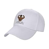 Basecap Baseball Kappe My Gym Needs Me schwarz Sonnencreme Tee Hut Baseball Männer Frauen Outdoor Sonnenschutz Sport Tennis Hip Hop Hut