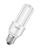 Osram Energiesparlampe E27, 11W/827, warmweiß, 10000 Brennstunden, 3-Rohr-Technik