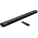 LEFANDI Soundbar für TV Geräte,Bluetooth Lautsprecher PC Soundbar 2.1 Kanal Surround Sound Heimkino Soundsystem Fernbedienung mit AUX,HDMI ARC,USB,Koaxial,Optischer für Computer,Laptop,Phone,Schwarz