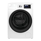 Bauknecht B6R 08E SILENCE DE Waschmaschine Frontlader/SupremeSilence/ 10kg/ EEK A-20%/ 1400UpM/ Direct Drive/VWS/LCD Display in deutsch/schwarze Screen Tür/Chromed Kopf/Steam 3.0