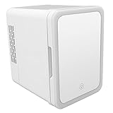 TENP Tragbarer Kühlschrank, Trennwand, freier Raum, verstellbar, warm, kalt, doppelte Verwendung, Gitter hinten, 4 l, Auto, Kühlschrank, 4 l, Auto, Camping, Outdoor, EU-Stecker, 220-240 V