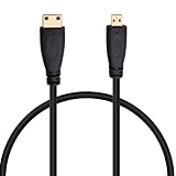 VIEVRE Micro HDMI auf Mini HDMI Kabel, Mini HDMI auf Micro HDMI 1M, Micro HDMI Adapter 1080p für Audio-Video-Signalübertragung, Kompatibel mit Kamera-Tablet-Monitor