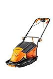 LawnMaster Elektrischer Schwebermäher, 1800 W, 36 cm, Grasfangbox, verstellbare Schnitthöhen, für mittlere bis große Rasenflächen, 2 Jahre Garantie