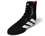 adidas Unisex Hog 4 Boxschuh, Schwarz Weiß Pure Rubin, 46 2/3 EU