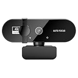 divuukyi W66 USB-Webcam mit Autofokus und integriertem Mikrofon für Studenten und Remote-Büroangestellte