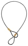 On-Guard Akita-8045 Looped Cable - Black, 53 x 0.5 cm