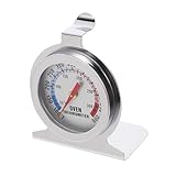BESTYASH Ofenthermometer aus Hochtemperaturbeständig Sofort Ablesbar für Grill Backofen und Küchen Flexibel Aufstellbar oder Hängend Klare Sichtbarkeit der Temperaturanzeigen