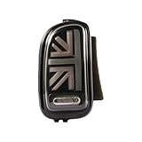 SLLGSDM Auto Heckleuchte für MINI R55 2007 2008 2009 2010 2011 2012 2013, Anhänger Beleuchtung, Hinten Rücklicht Brems Warnung Lampe Auto Teil Rücklicht, Auto ZubehöR,Black