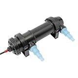 Aquarium Beleuchtung Lampe Wasserpflanzenlicht Ultradünnes Aquarium Licht Aquarium LED Beleuchtung 18W UV-Sterilisator UV-Tauchleuchte für Wasser Aquarien