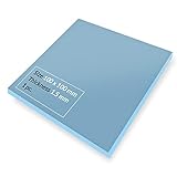 ARCTIC TP-3 Wärmeleitpad: Premium Performance Thermal Pad, 100x100x1,5 mm (stapelbar bis 2,0 mm ohne Leistungsverlust), 1 Stück - Hohe Leistung, sehr weich, Gap-Filler, Überbrückung von Unebenheiten