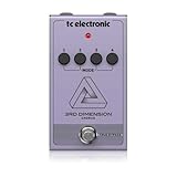 TC Electronic 3RD DIMENSION CHORUS Analoge Vintage-Chorus-Pedalnachbildung mit 4-Tasten-Effektauswahl und BBD-Schaltung