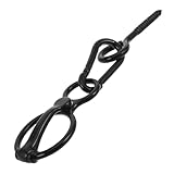 VILLFUL Reitseilschnalle Horse Accessories pferdeseile stallzubehör Krawattenring Black