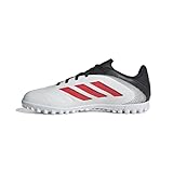 adidas Unisex COPA Pure III Club Turf Football Boots Kids Sneaker, FTWR White/Lucid red/core Black, 38 EU
