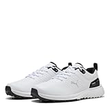 PUMA Herren Fusion Plus SL Golfschuh, White Black, 43 EU