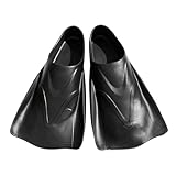 Tauchflossen - Trainingsflossen für Erwachsene,Kurze Tragbare Flossen Mit Rutschfestem Halt Für Alle