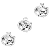 HEMOTON 3 Stück Suction Cup Fahnenmast Halterung für Auto Stabiler Flaggenhalter für Verschiedene Flaggenstile zu Installieren Fahrzeugoberflächen für Motorräder und Offroad Fahrzeuge