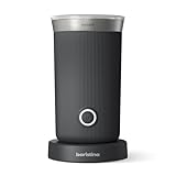 Philips Baristina Elektrischer Milchaufschäumer - schäumt heiße und kalte Milch und pflanzlichen Alternativen auf. Einfach zu reinigen. Für Philips Baristina Espressomaschinen, Schwarz