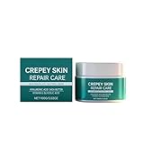 Crepey Skin Repair Creme, Anti-Aging Straffing Creme, tiefenwirksame Feuchtigkeitscreme für straffende Gesichtshaut, strafft sichtbar schlaffe Haut, für empfindliche Haut geeignet (1 PCS)