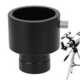 Astronomischer Teleskop -Augenhautadapter, Teleskoperweiterungsröhrchen, Verlängerungsrohr 0,965 Zoll bis 1,25 Zoll Adapterring, Multifunktions -Metall -Teleskop -Zubehör für Astronomie