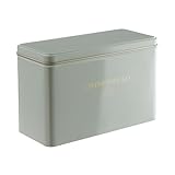 BUTLERS Knäckebrotdose Metall mit luftdichtem Deckel | Aufbewahrung von rechteckigem Knäckebrot -TIN TIN- Blech Knäckebrotbox | Vorratsdose für Zwieback, Schwarzbrot, Kekse und Plätzchen