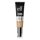 e.l.f. Camo CC Cream, Farbkorrigierende Foundation Mit Mittlerer Bis Voller Deckkraft Und LSF 30, Vegan & Tierversuchsfrei, Light 205 C, 30 g
