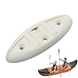 Boots-Dock-Stollen, 12,7 cm, Nylon, Kajakhalterung, Seilklampe, multifunktional, zusammenklappbar, sicheres Bootszubehör für Kajaks, Yachten und Marine-Docking (Nylon)