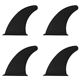 Rfeeuubft 4X Außen Surfboard Paddle Board Nylon Surfboard Wasser Splitter Schnalle Typ Abnehmbare Aufblasbare Sup Center Knöchel Standing Paddle Board Kanu Fin