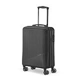 Travelite Handgepäck Trolley klein, Bali, 55x39x20 cm, 2,5 kg, Kratzfeste Hartschale, mit 4 Doppelrollen & Zahlenschloss – Koffer passend für Condor, Ryanair, easyJet