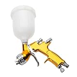 Giwnhvx -Sprühwerkzeug DIY-Spritzlack-Set Luftsprühpistole Farbsatz 1.8mm Düse Lack auf Wasserbasis