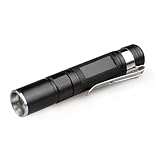 Oxtxuzdm Wasserdichte LED-Taschenlampe, 2000 lm, 1 Modus, zoombar, LED-Taschenlampe, Stiftlampe, Hand-Taschenlampe